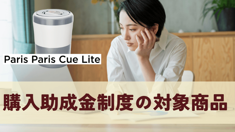 パリパリキューライトの助成金制度