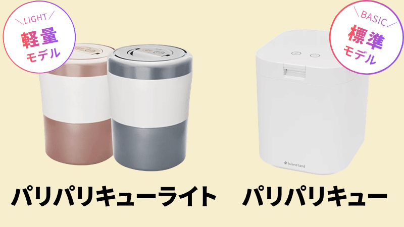 パリパリキューライトとパリパリキューの標準モデル紹介